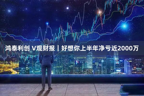 鸿泰利创 V观财报｜好想你上半年净亏近2000万